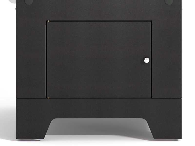 Fontana Rosso - Horno de le&ntilde;a para exteriores 80X45 cm