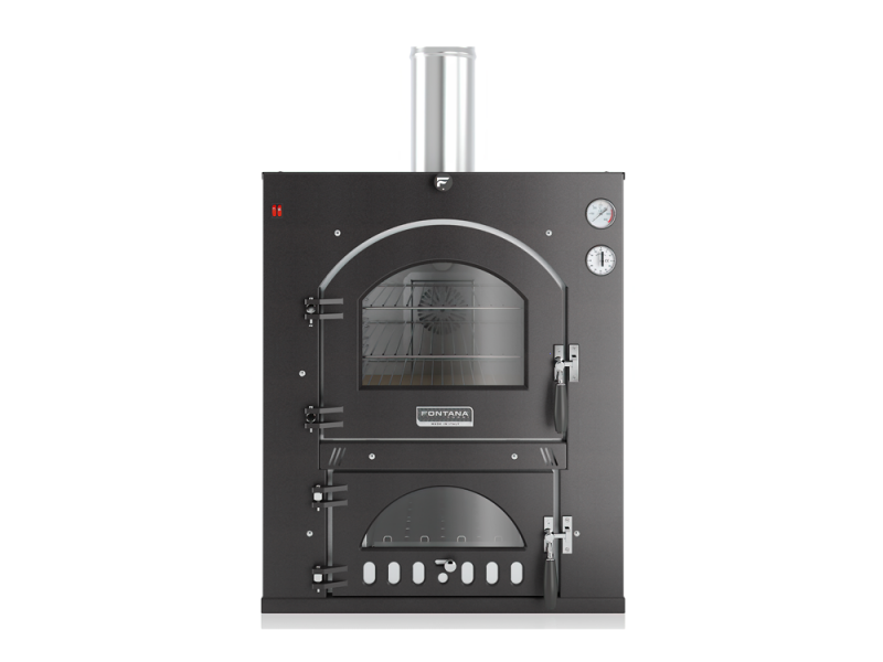 Fontana INC100X65QV - Horno de le&ntilde;a de empotrar