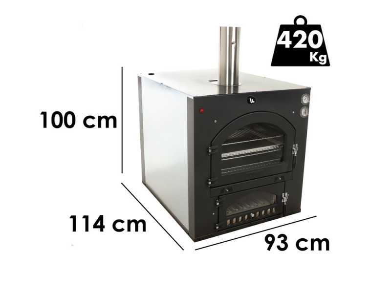 Fontana INC100X65QV - Horno de le&ntilde;a de empotrar