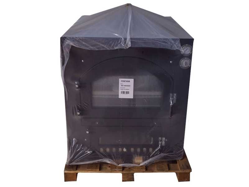 Fontana INC80X54QV - Horno de le&ntilde;a de empotrar