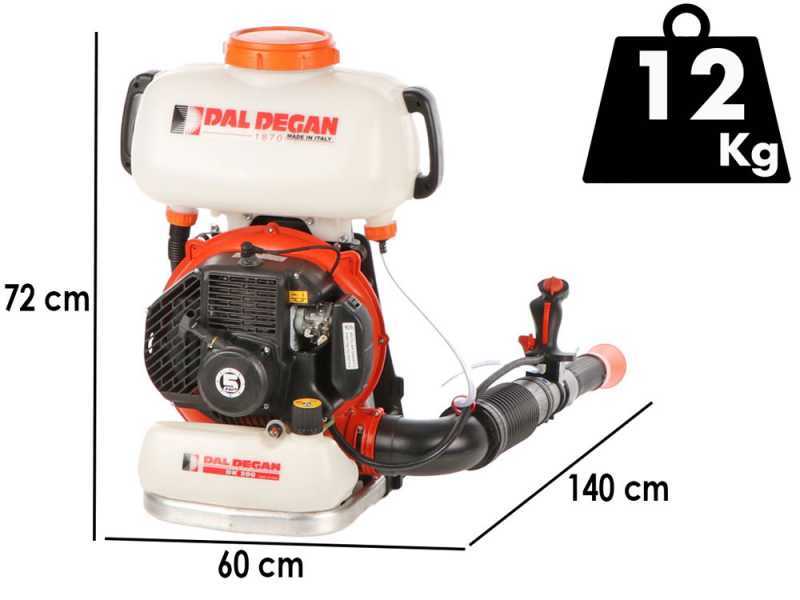 Dal Degan DK 200 - Atomizador de mochila de mezcla - 80 cc