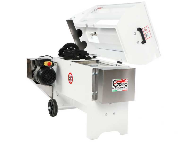 Grifo DVEP20R - Despalilladora el&eacute;ctrica con bomba y rodillos - Con protecciones incluidas
