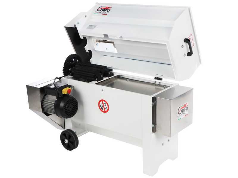 Grifo DVEP20R - Despalilladora el&eacute;ctrica con bomba y rodillos - Con protecciones incluidas