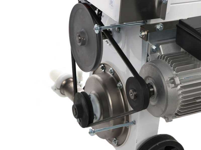 Grifo DVEP20R - Despalilladora el&eacute;ctrica con bomba y rodillos - Con protecciones incluidas
