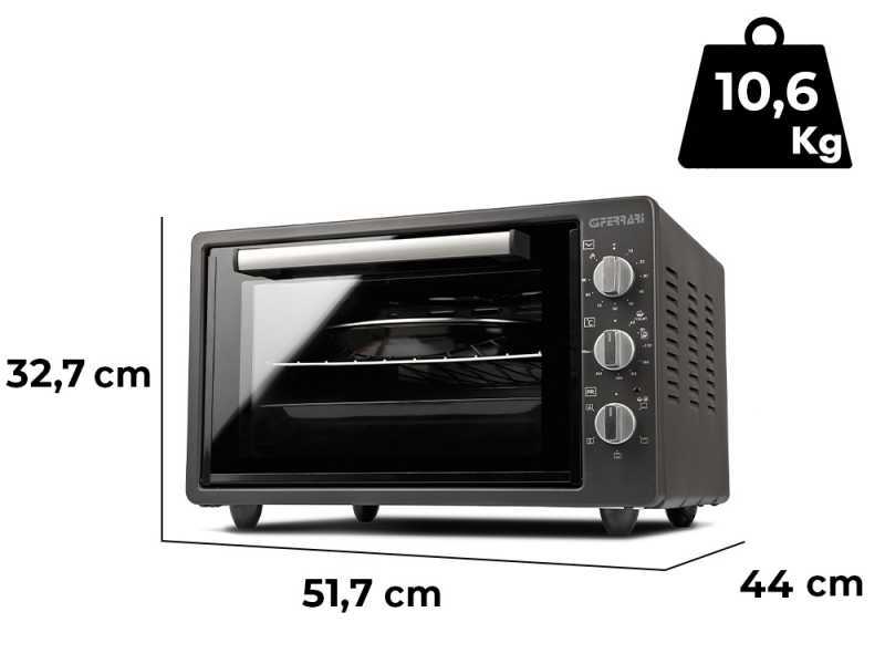 G3 Ferrari Rost&ograve; Titanium - Horno el&eacute;ctrico ventilado - 37L 1500W