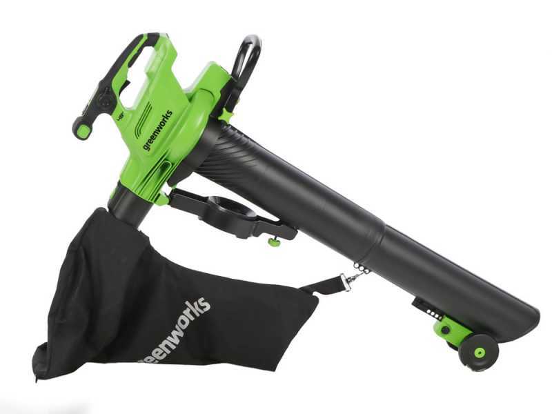 Greenworks GD48BVII - Soplador - Aspirador de bater&iacute;a - 48V - BATER&Iacute;A Y CARGADOR NO EST&Aacute;N INCLUIDOS