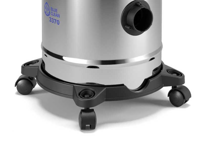 Annovi &amp; Reverberi AR3370 - Aspirador de l&iacute;quidos y s&oacute;lidos - Bid&oacute;n Inox 20 l - 1400W