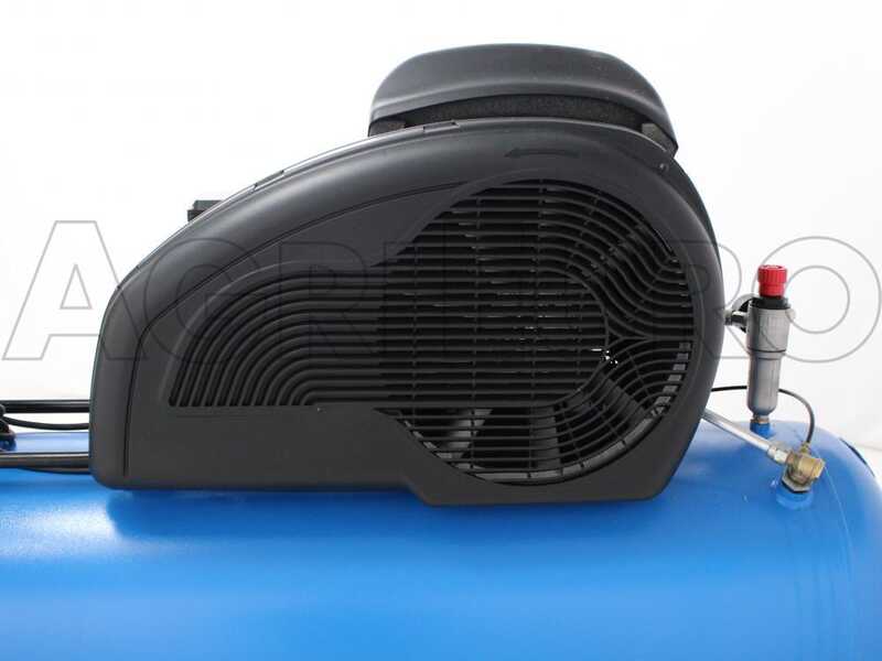 ABAC SILENT A39B 200 CM3 - Compresor de aire el&eacute;ctrico monof&aacute;sico de correa silencioso - Motor 3 HP - 200 L