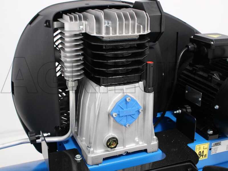 ABAC SILENT A39B 270 CT4 - Compresor de aire el&eacute;ctrico trif&aacute;sico de correa silencioso - Motor 4 HP - 270 L