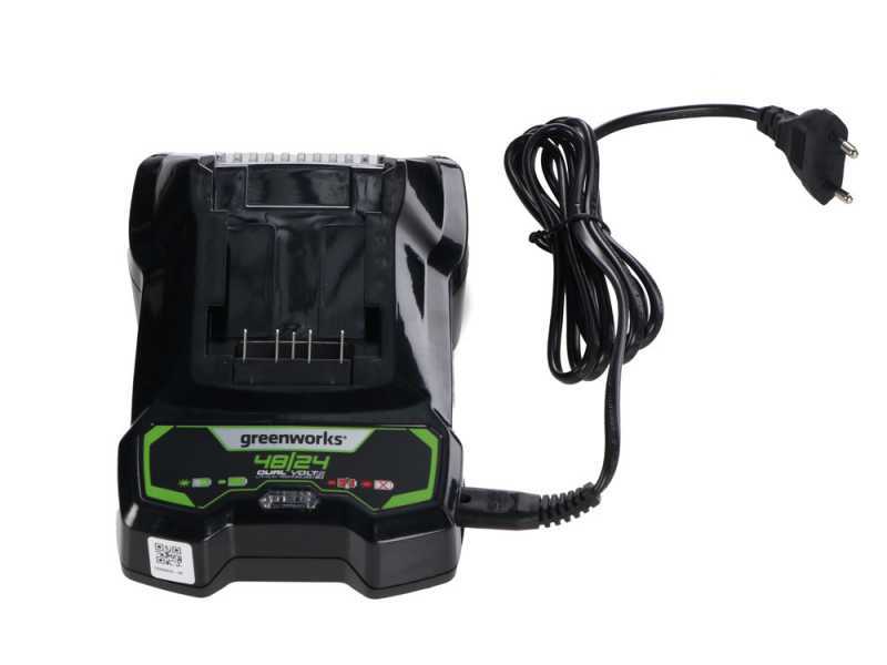 Greenworks GD48BVIIK4 - Soplador - Aspirador de bater&iacute;a 48V/4ah