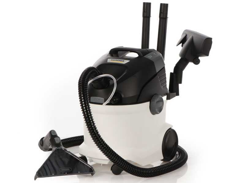 Karcher SE 5 - Lavamoquetas - aspirador de l&iacute;quidos con bid&oacute;n agua limpia y sucia 4 lt - 1000 W