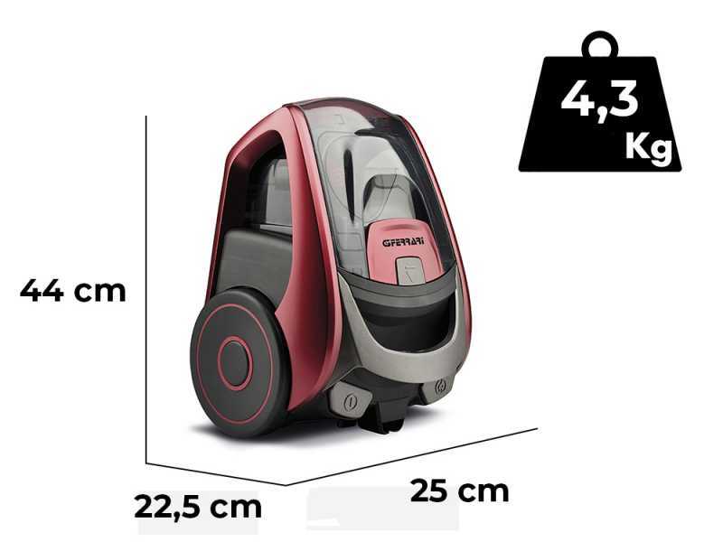 G3 Ferrari Pulisco - Aspirador de trineo cicl&oacute;nico sin bolsa - 700W