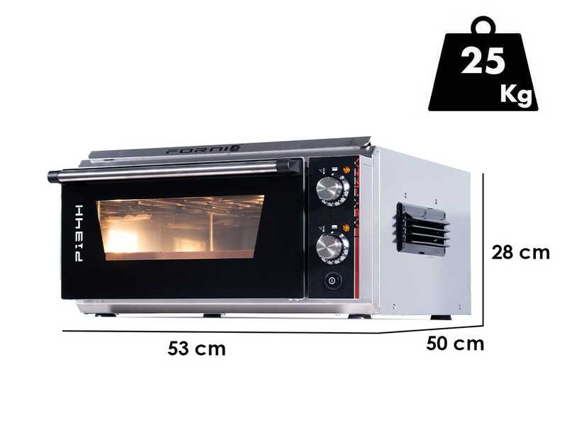 Effeuno Easy Pizza Classic P134H - Horno el&eacute;ctrico para pizza