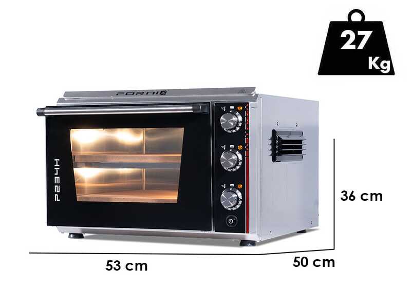 Effeuno Easy Pizza Classic P234H - Horno el&eacute;ctrico para pizza - 3200 W