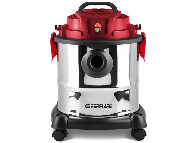 G3 Ferrari Fusto Red - Aspirador de s&oacute;lidos y l&iacute;quidos - Bid&oacute;n de 20 L