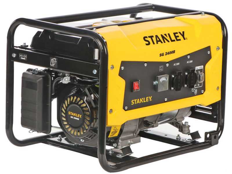Stanley SIG 2400B - Generador de corriente de gasolina - AVR 2.3kW Monof&aacute;sico