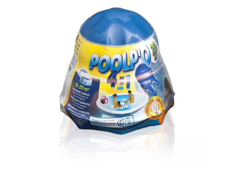 Tratamiento para piscinas Gre Poolp'o 10 - 20m&sup3; - 500g