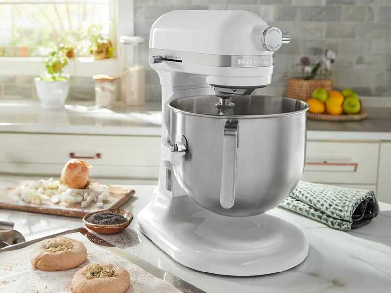 KitchenAid Heavy Duty 5KSM70JPX-EWH Blanco - Amasadora Planetaria