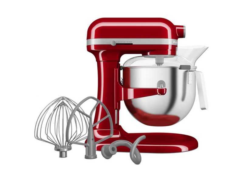 KitchenAid Heavy Duty 5KSM70JPX Rojo - Amasadora Planetaria