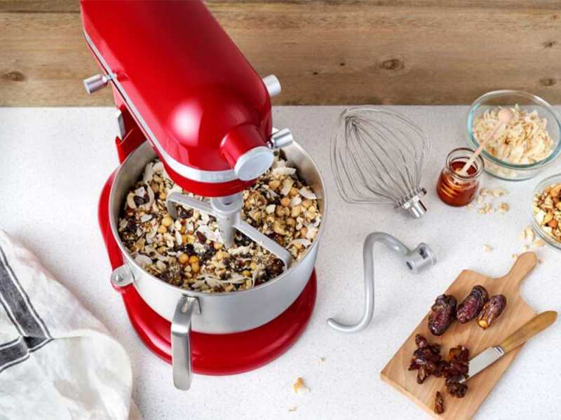 KitchenAid Heavy Duty 5KSM70JPX Rojo - Amasadora Planetaria