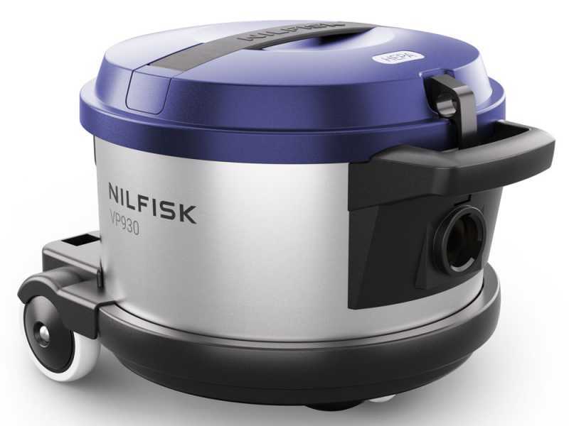 Nilfisk VP 930 Eco Pro Hepa Azul HF EU - Aspirador profesional - Bid&oacute;n de acero 15 l - 760W