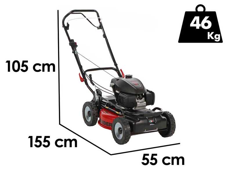 Marina Systems GRINDER 4x4 SH - Cortac&eacute;sped de gasolina autopropulsado - Motor Honda GCVx 200 - Corte 52cm