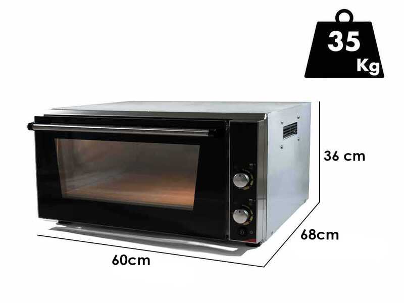 Effeuno Linea P150HA - Horno el&eacute;ctrico para pizza - 3000 W