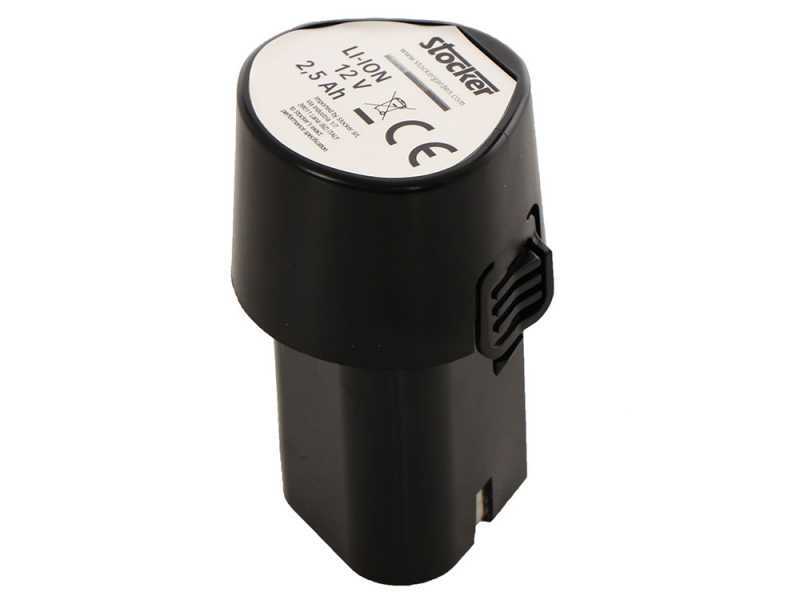Bater&iacute;a Li-Ion 12V y 2,5Ah para Art. 235, 236, 225, 229 - STOCKER