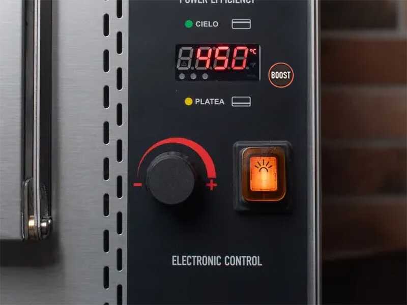 Calory Forni CF62E Mastro - Horno el&eacute;ctrico para pizza - C&aacute;mara alta