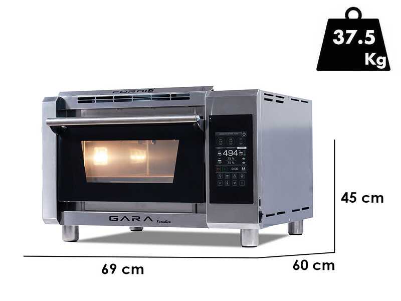 Effeuno P134 Gara Evolution - Horno el&eacute;ctrico para pizza - 3600 W
