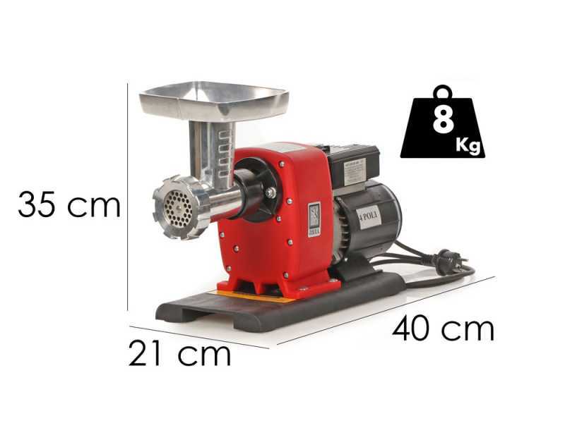 New O.M.R.A TC8 - Picadora de carne el&eacute;ctrica - 370W