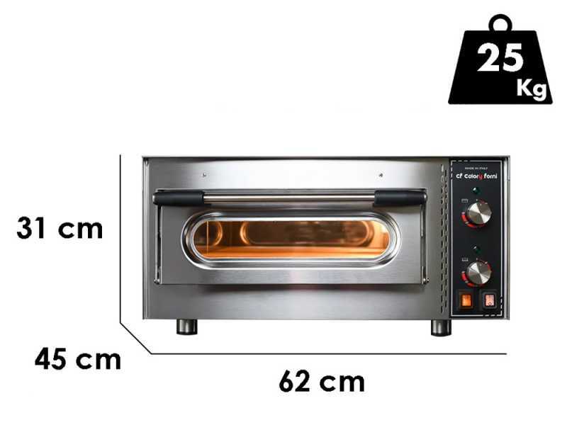 Calory Forni CF62M Pro - Horno mec&aacute;nico para pizzas