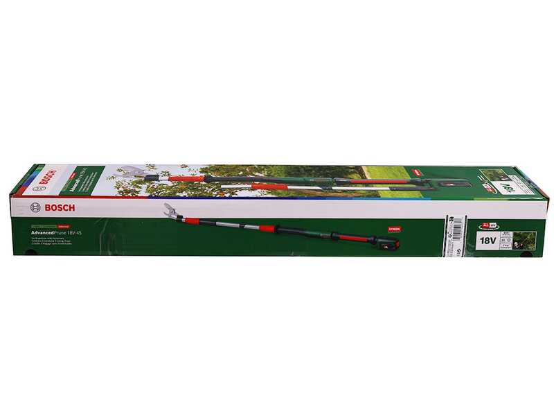 Bosch AdvancedPrune 18V-45 - Tijeras el&eacute;ctricas de poda con p&eacute;rtiga - 18V - 2Ah