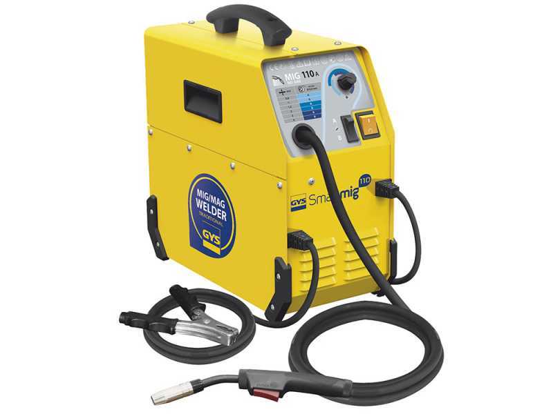 GYS SMARTMIG 110 - Soldadora con transformador (MOG: NO GAS) - corriente continua (DC) &nbsp;