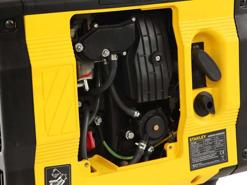 Stanley SIG 1200S - Generador de corriente inverter 1,02 kW - Continua 1 kW Monof&aacute;sica