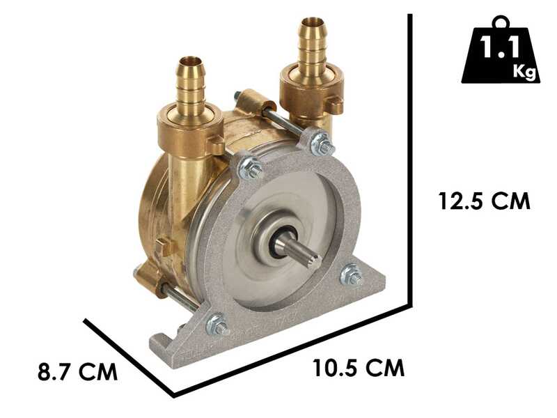 Tellarini TR 14 - Bomba de trasiego para taladro de lat&oacute;n