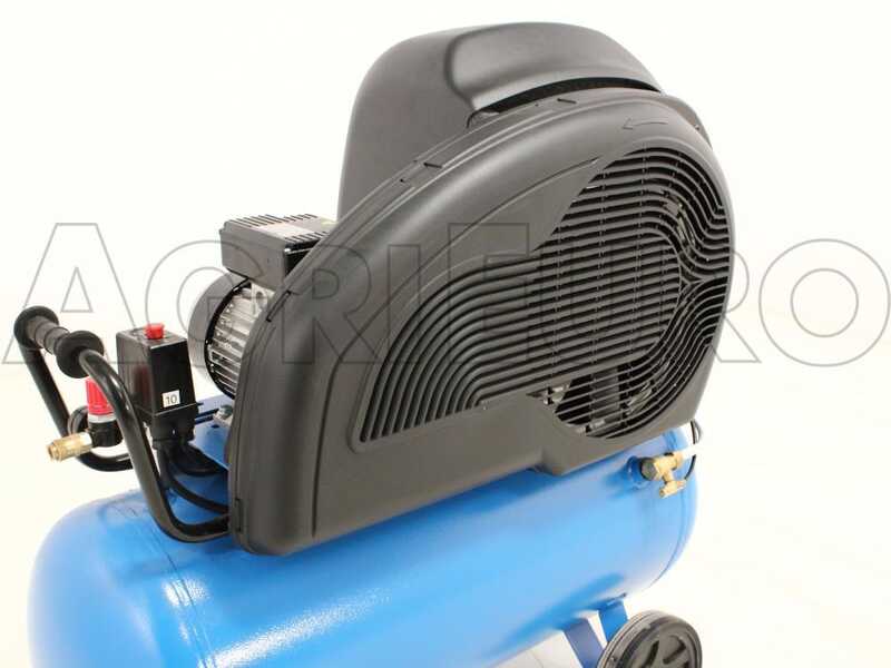 ABAC SILENT A29B 90 CM2 - Compresor de aire el&eacute;ctrico monof&aacute;sico de correa silencioso - Motor 2 HP - 90 L
