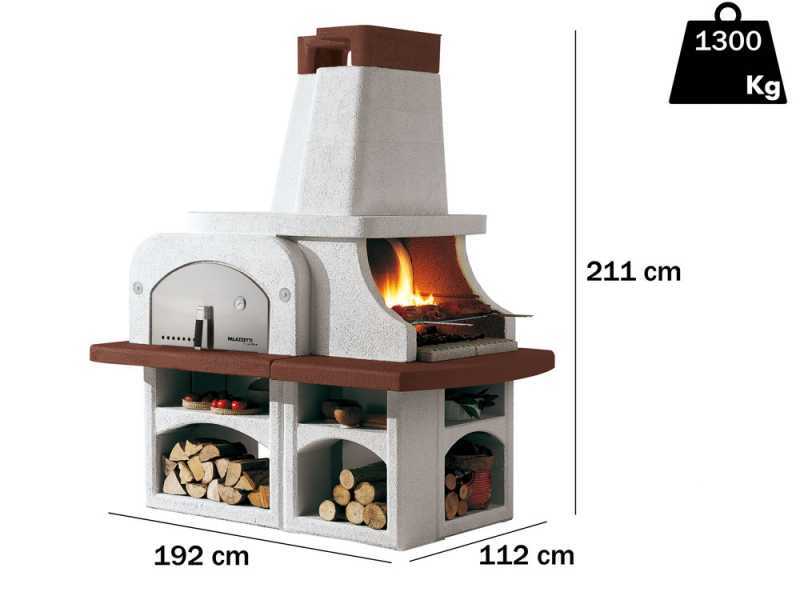 Palazzetti Parenzo - Barbacoa de obra con horno