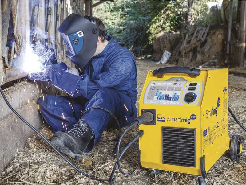 GYS SMARTMIG 162 - Soldadora con transformador (MIG/MAG: GAS, SIN GAS) - corriente continua (DC)