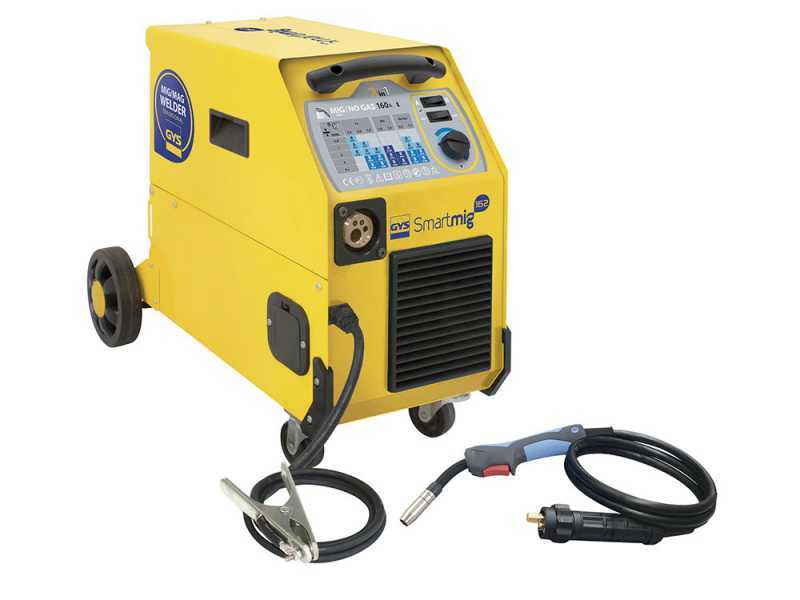 GYS SMARTMIG 162 - Soldadora con transformador (MIG/MAG: GAS, SIN GAS) - corriente continua (DC)