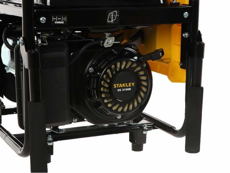 Stanley SIG 3100B - Generador de corriente a gasolina - AVR 2.9 kW - Continua 2.6 kW Monof&aacute;sica