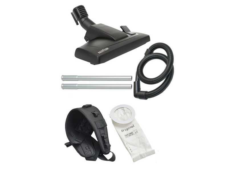 Nilfisk Gd5 Back Hepa Basic EU - Aspirador de mochila profesional - 230V - 780W