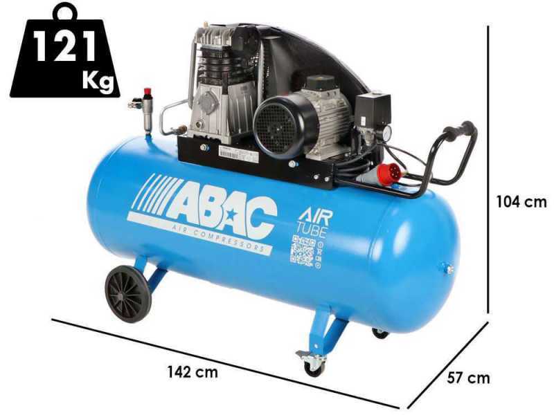 ABAC EXP A39B 270 CT3 - Compresor de aire el&eacute;ctrico trif&aacute;sico de correa  - Motor 3 HP &ndash; 270 L