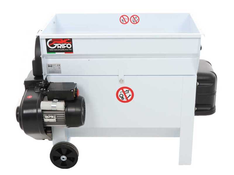 Grifo DVEP20 - Despalilladora el&eacute;ctrica con tolva - Protecci&oacute;n incluida