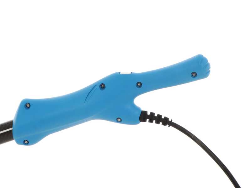 Lisam Oliwatt 3 - Vareador de aceitunas el&eacute;ctrico de bater&iacute;a - Con dientes de nailon - 235-330 cm - P&eacute;rtiga Telesc&oacute;pica