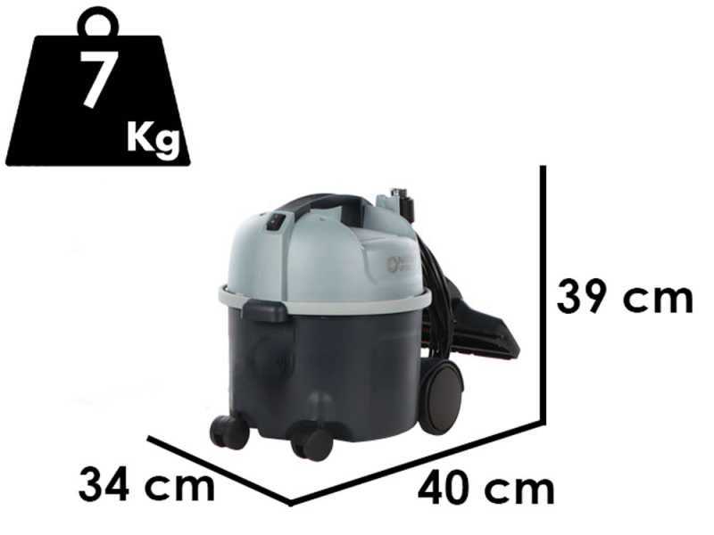 Nilfisk VP 300 Eco Hepa EU - Aspirador profesional - Bid&oacute;n de pl&aacute;stico 10 l - 400W
