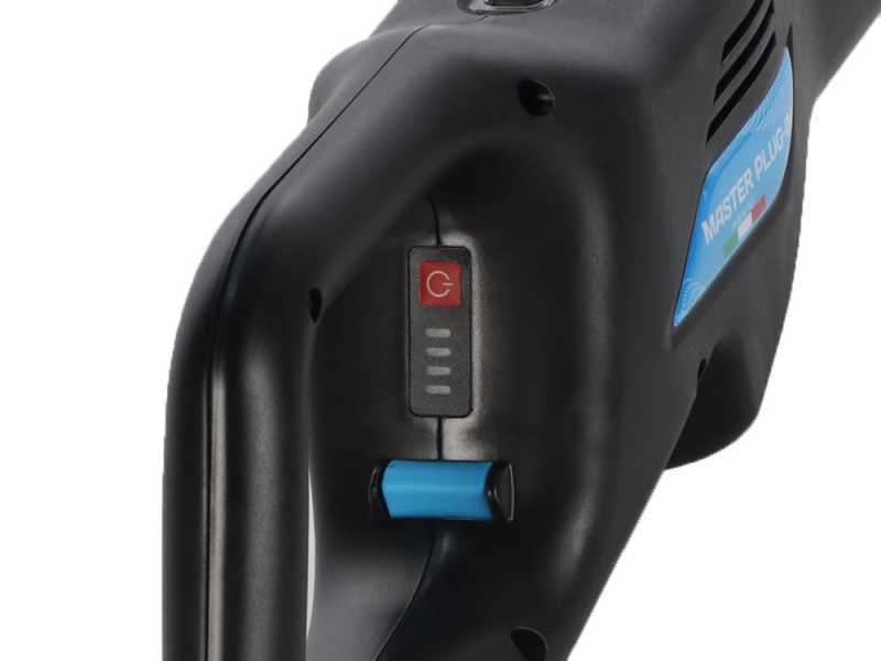 Campagnola MASTER PLUG-IN - P&eacute;rtiga Carbono y Aluminio de 150-220 cm - Vareador de aceitunas el&eacute;ctrico de bater&iacute;a - 21V 5Ah