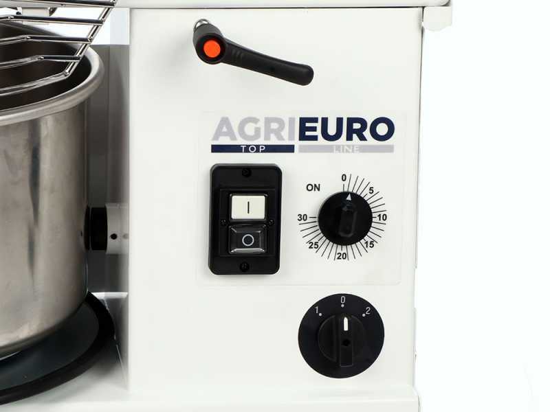 Mixer 2000 H2O Deluxe - Amasadora de espiral de alta hidrataci&oacute;n - Capacidad 16 Kg - Trif&aacute;sica