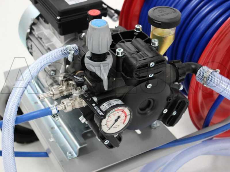 Motobomba fumigadora con carro - Comet APS31 - Motor el&eacute;ctrico