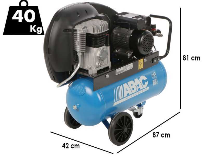 ABAC EXT A29B 50 CM2 - Compresor de aire el&eacute;ctrico monof&aacute;sico de correa - Motor 2 HP &ndash; 50 L